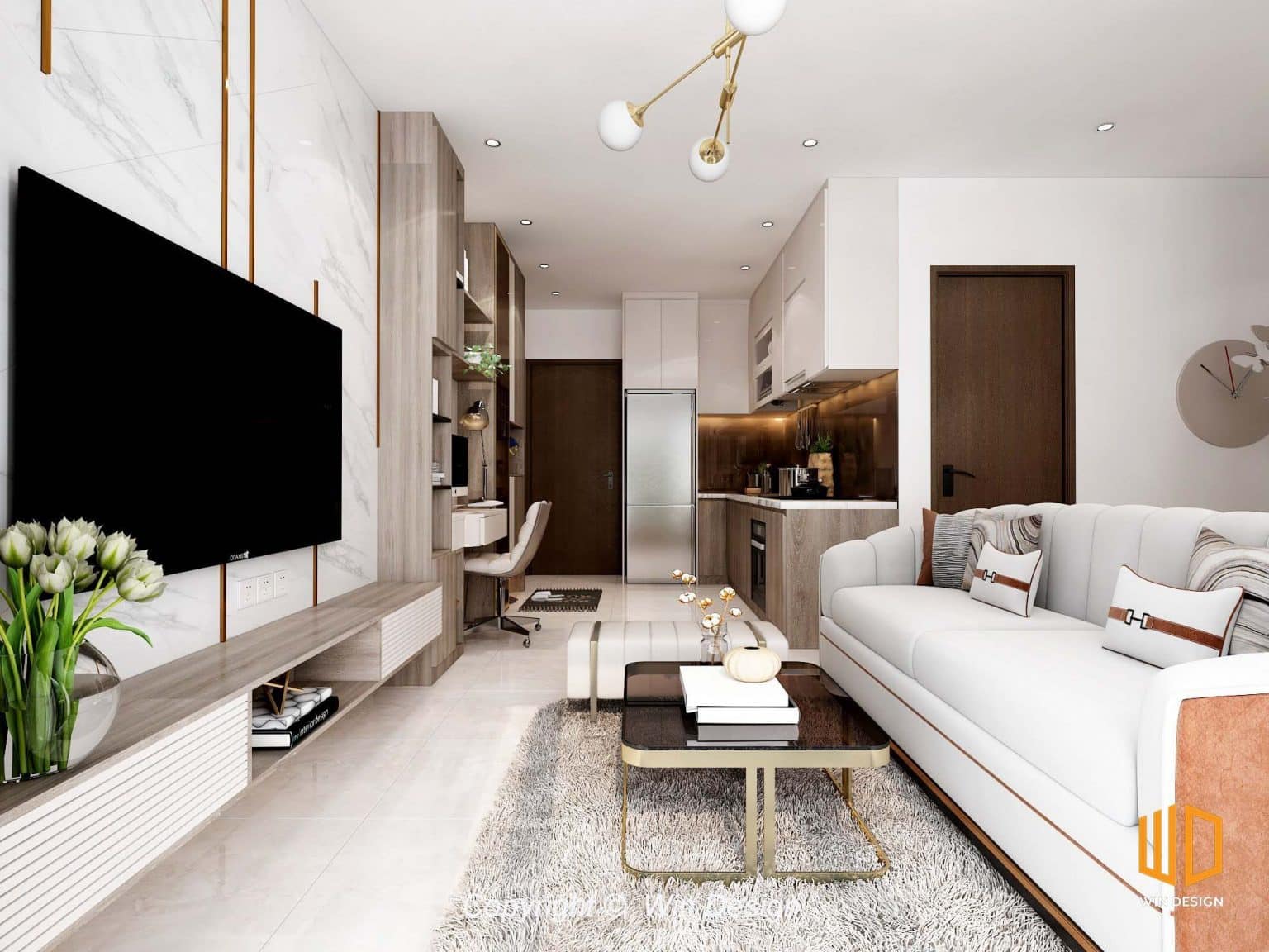 Thiết kế - căn hộ Vinhome Grand Park - Win Design