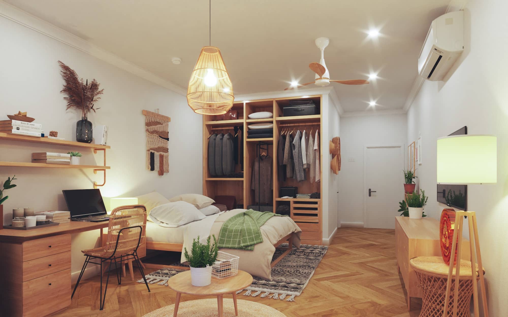 Win Design thiết kế trang trí nội thất phòng ngủ 